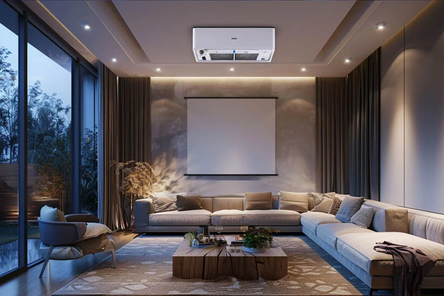 home TV projector