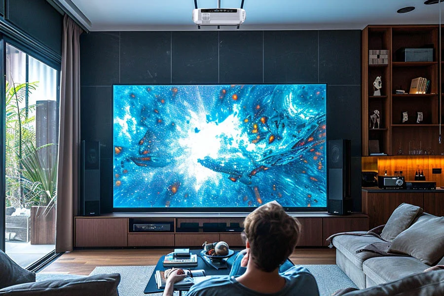 home TV projector