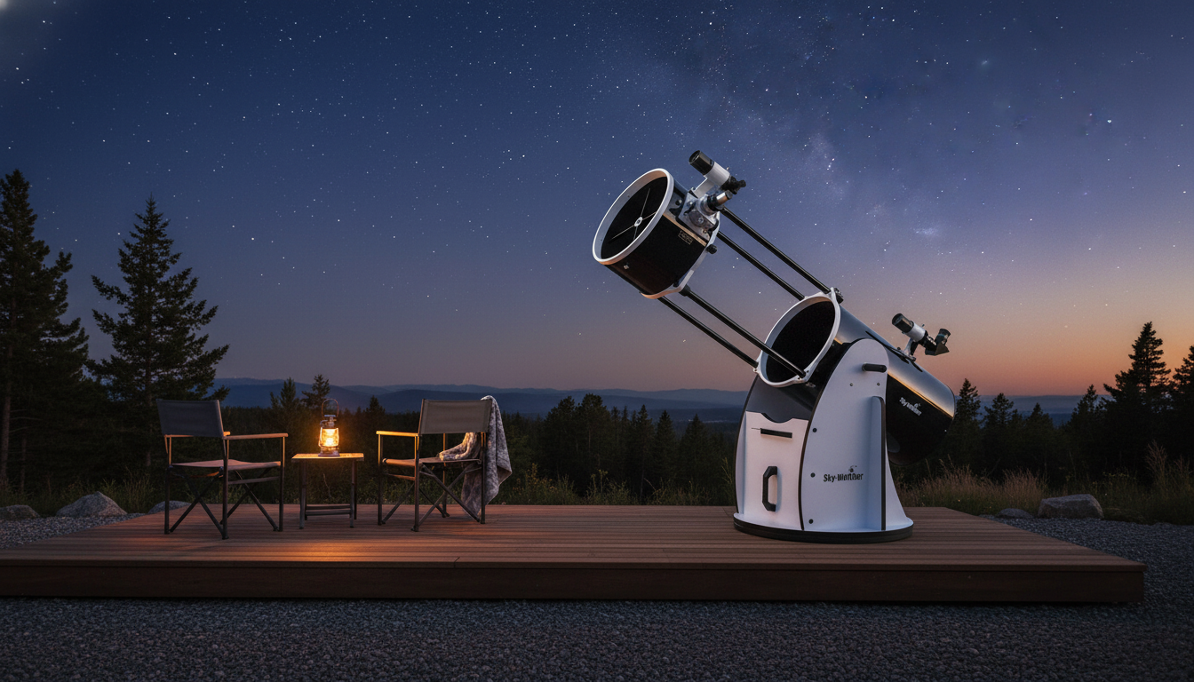 10-Inch Collapsible Dobsonian: Big Views, Easier Storage