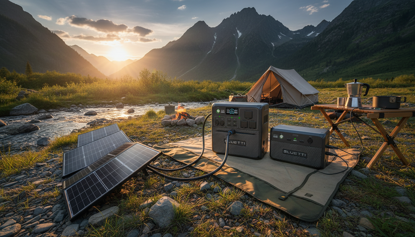 3686Wh IP65 Solar Power Station: Camping to Outages