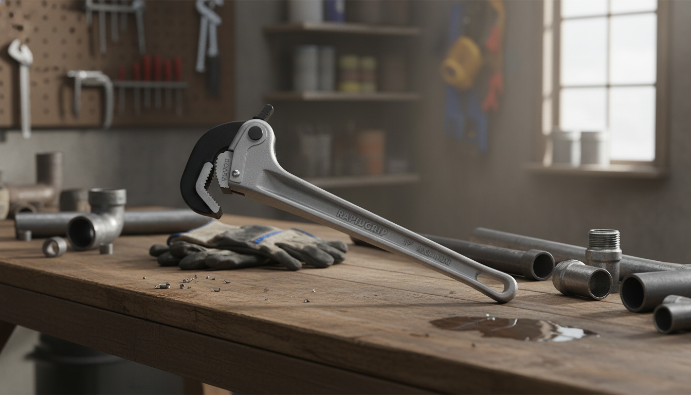 Aluminum Pipe Wrench Guide: Sizes, Grip & No-Slip Tips