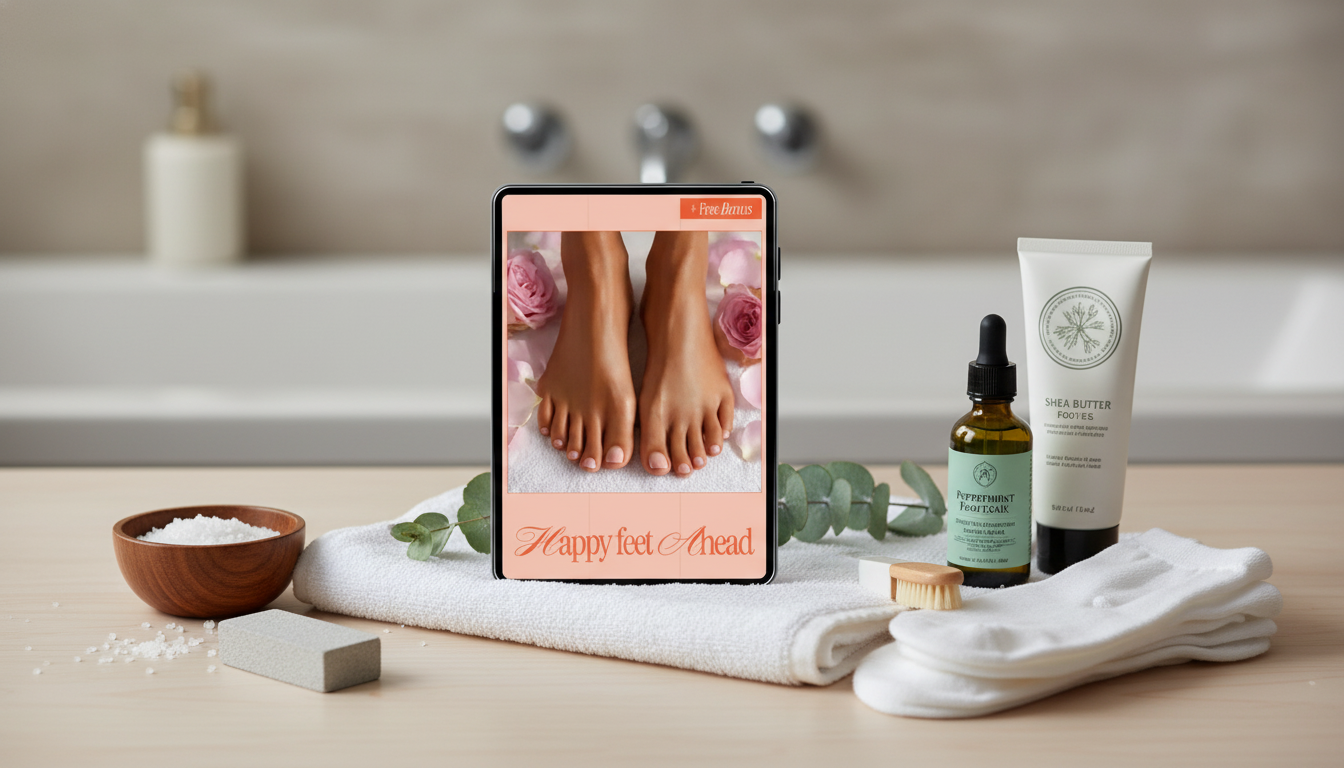 Daily Foot Care Routine for Dryness, Odor & Soreness