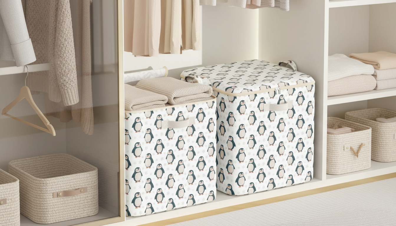 Dust-Proof Storage Bag for Blankets & Seasonal Clothing