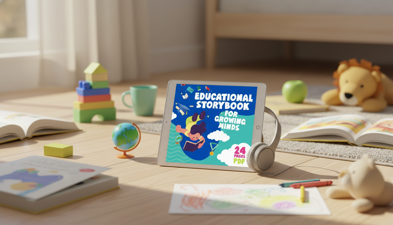 Kids Educational Storybook PDF: Imaginative Lessons