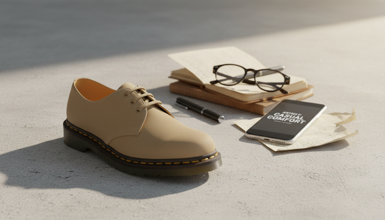 Beige Suede Dr. Martens Moccasin: Fit, Care & Style