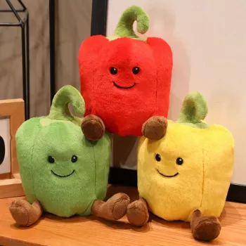 Cute Cartoon Pepper Plush: Décor, Care & Gift Ideas