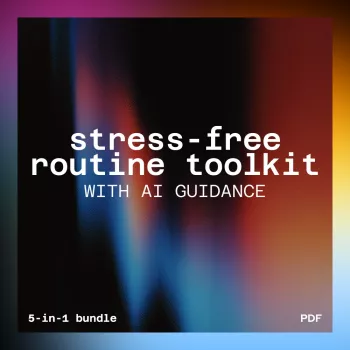 Digital Wellness Program Example: AI-Guided Daily Routine